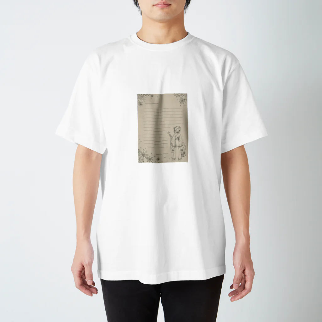 Purely Nurtured Lolitaの便箋ちゃん Regular Fit T-Shirt