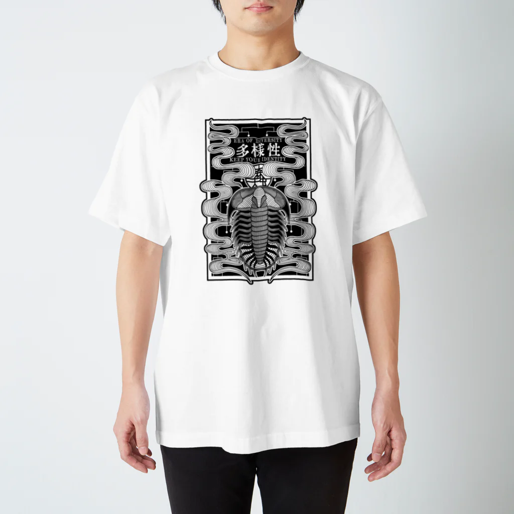 AMAMUSHI MORIのIDENTITY  スタンダードTシャツ