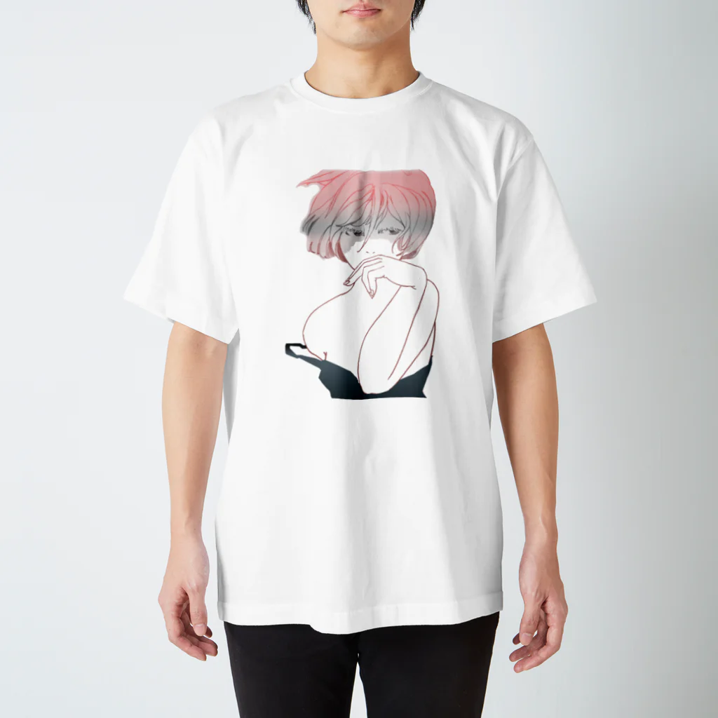 greedyjellyfish の全てはred スタンダードTシャツ