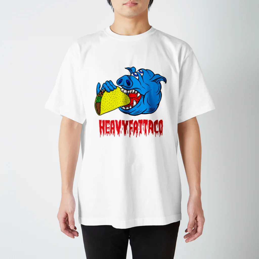 DM7WORKSのお試し支店のHEAVYFATTACO Regular Fit T-Shirt