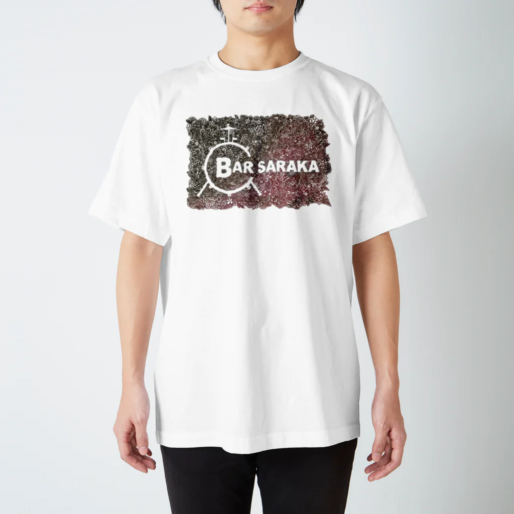 BAR-SARAKAのBAR-SARAKA オリジナルロゴ イラストグッズ Regular Fit T-Shirt