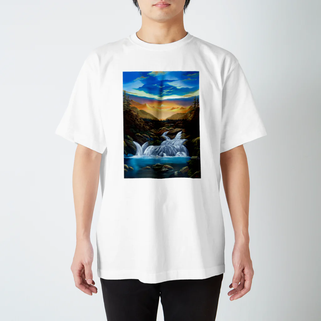 Isseyの極北の流れ Regular Fit T-Shirt