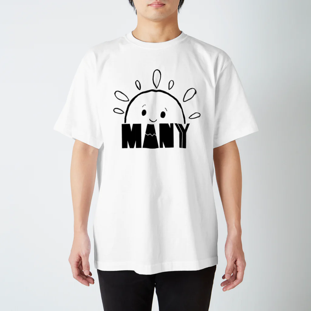 MANYのお日様ぽかぽか スタンダードTシャツ