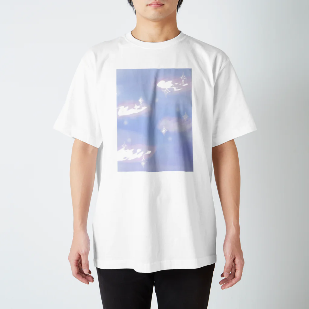 ੈぷわぷわ☁️商店のあわあわな雲 スタンダードTシャツ