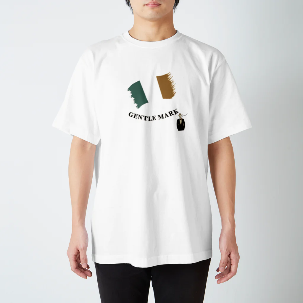 ORIGINALの𝐆𝐄𝐍𝐓𝐋𝐄 𝐌𝐀𝐑𝐊 スタンダードTシャツ