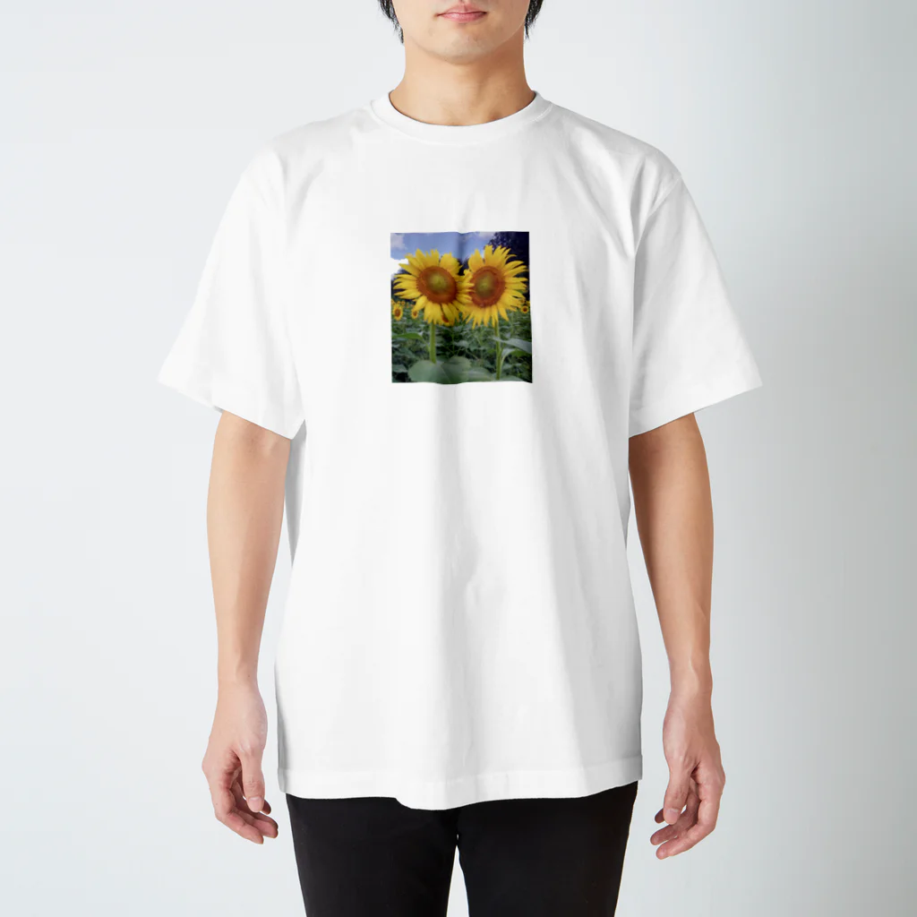 Ohanabatakeのひまわり Regular Fit T-Shirt