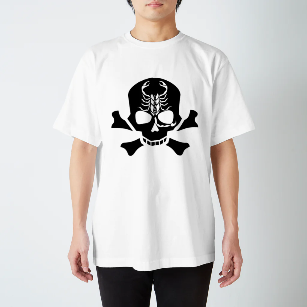 Ａ’ｚｗｏｒｋＳの蠍黒髑髏 Regular Fit T-Shirt