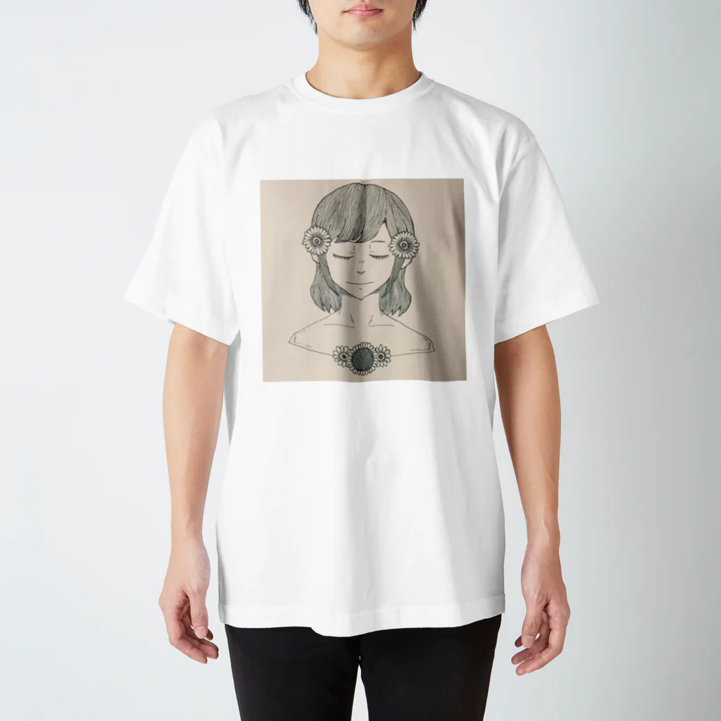 kiryuのお花の女の子 Regular Fit T-Shirt