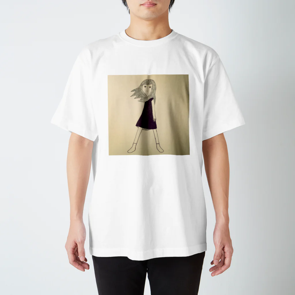 p_oのgirl1(full) Regular Fit T-Shirt