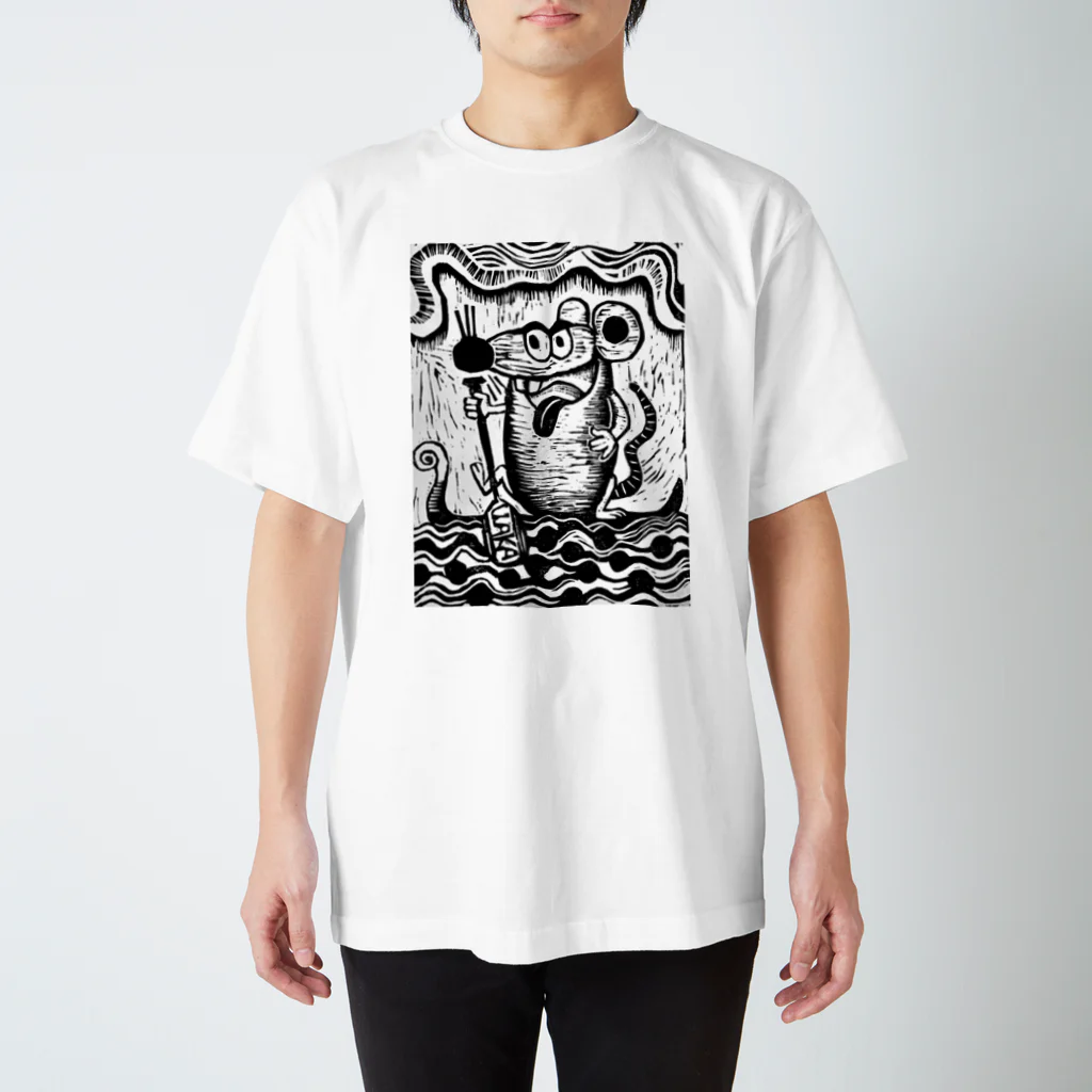 KEIHAMMのWaka rat  スタンダードTシャツ