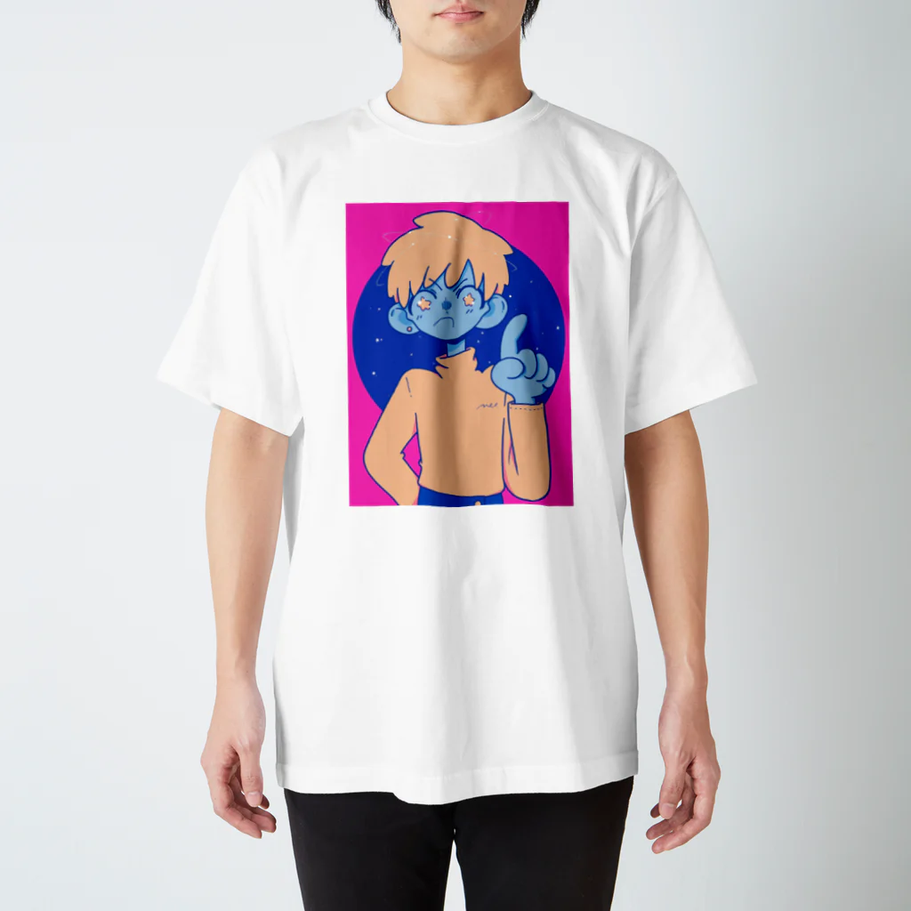 めおShopのお星さん スタンダードTシャツ