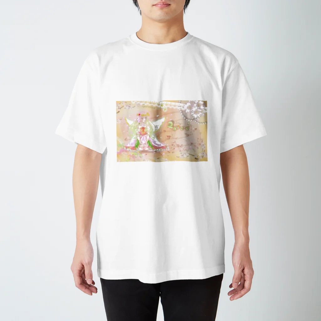 さやひよの宝箱の春の少女 スタンダードTシャツ