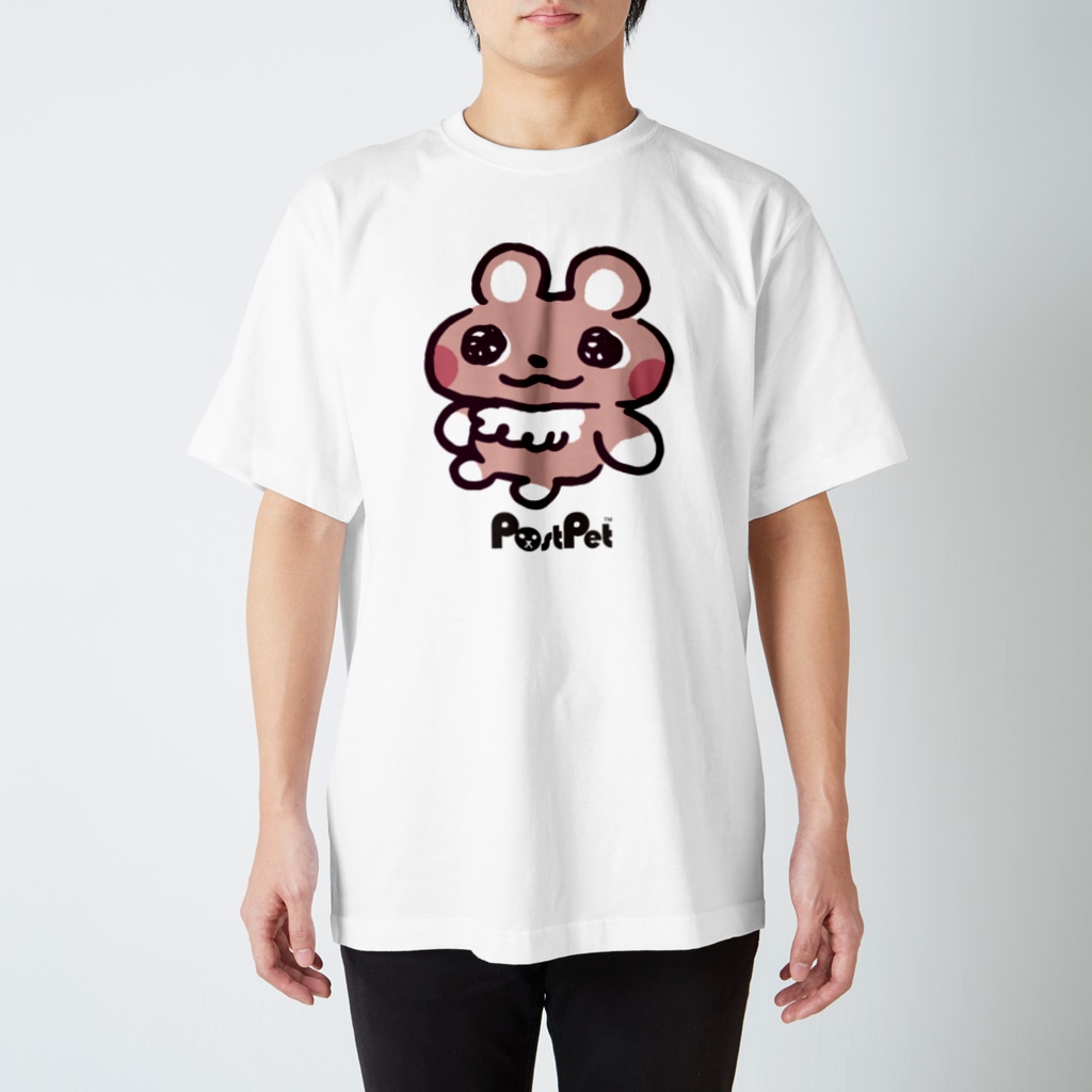 PostPet Official Shopのおすわりコモモ Regular Fit T-Shirt