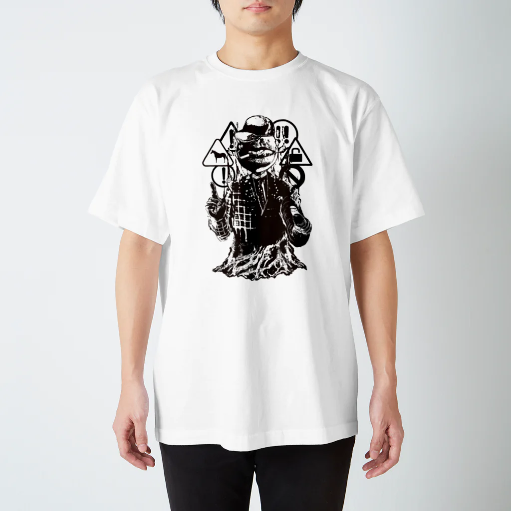 kawat_omの注意 Regular Fit T-Shirt