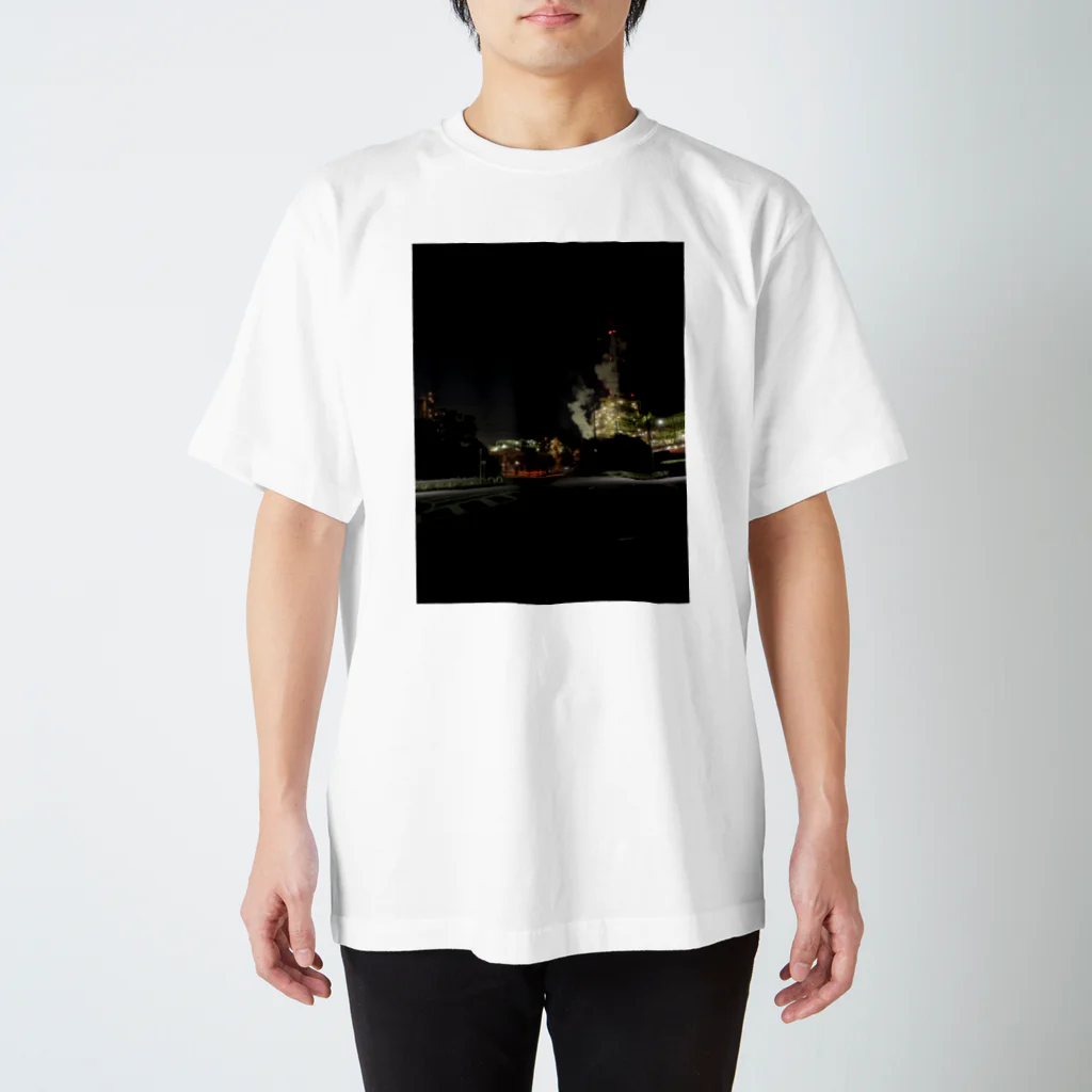 Rena c imientの夜景とStarlight Regular Fit T-Shirt