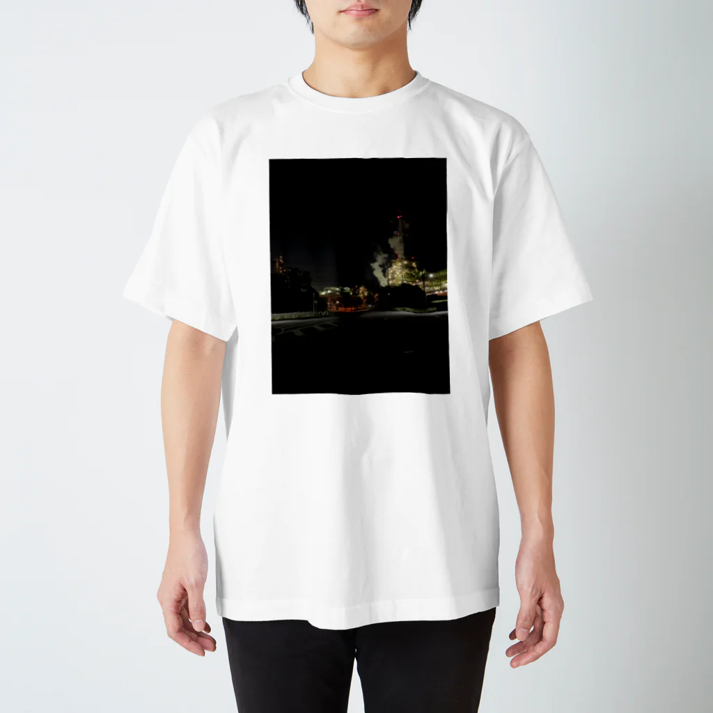 Rena c imientの夜景とStarlight スタンダードTシャツ