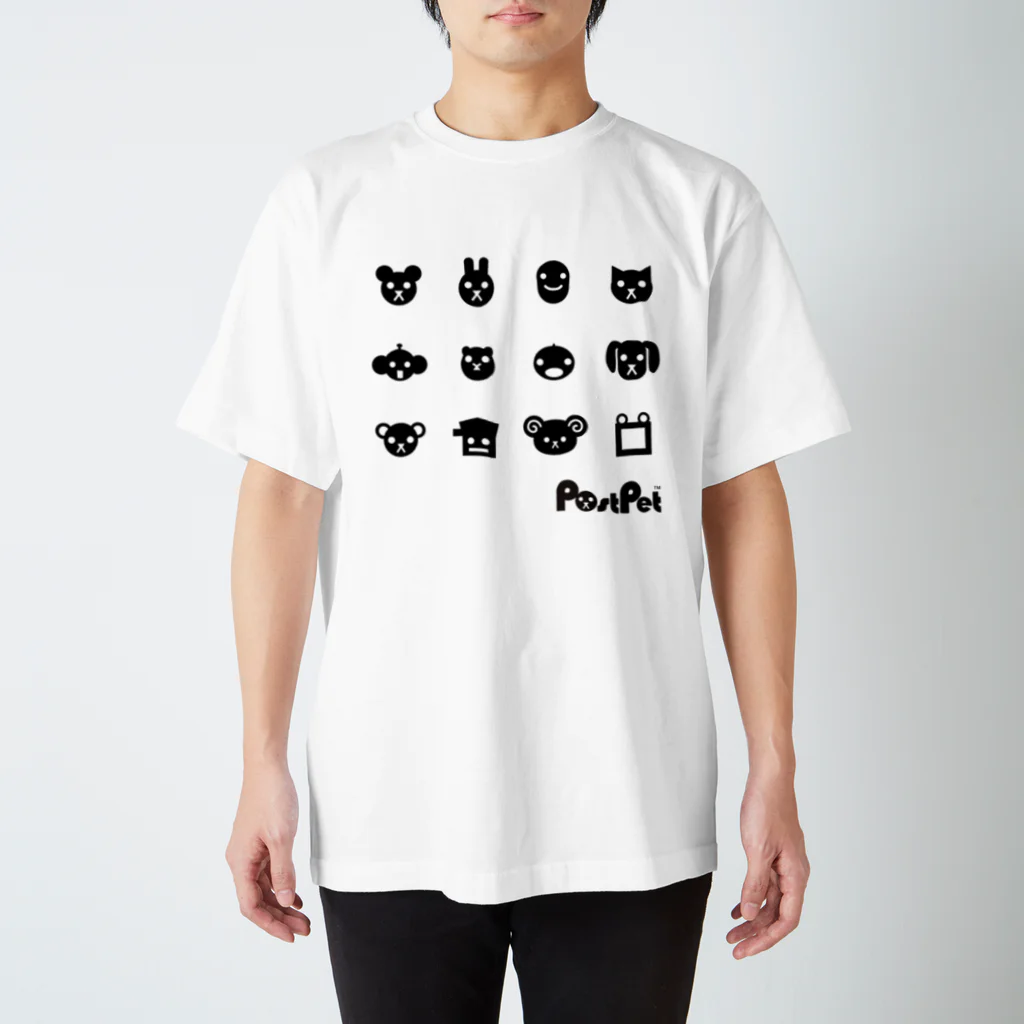 PostPet Official Shopのあいこんず Regular Fit T-Shirt