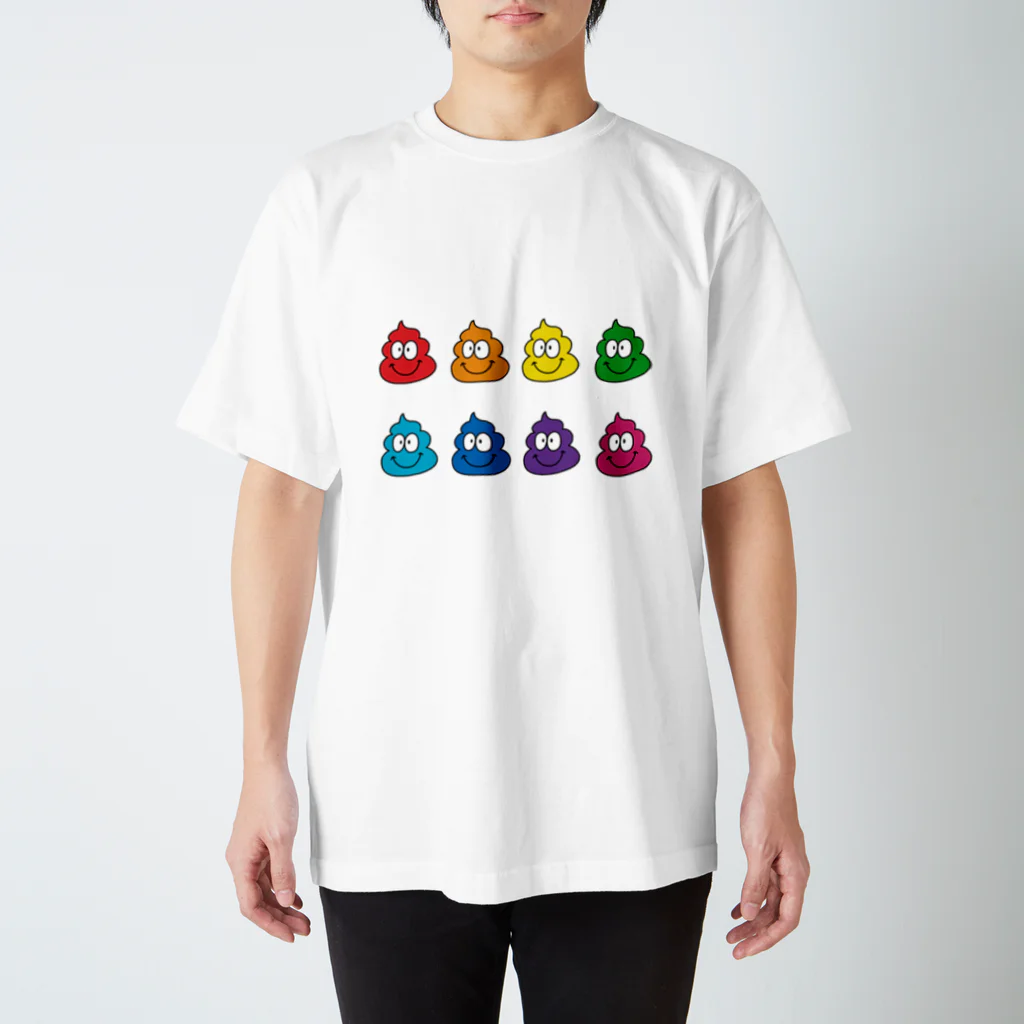 nanairoのMr.UNCHI! スタンダードTシャツ