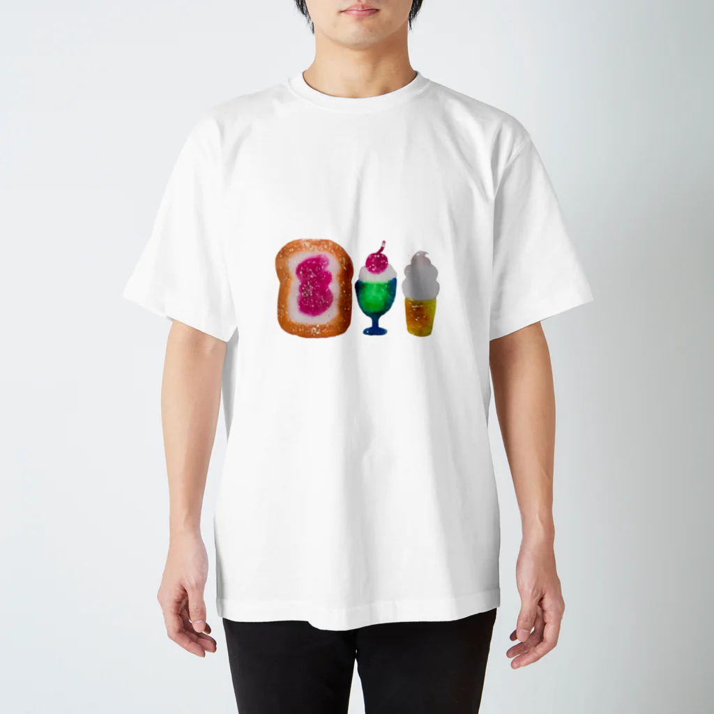 おにぎり堂の甘いものトリオ スタンダードTシャツ