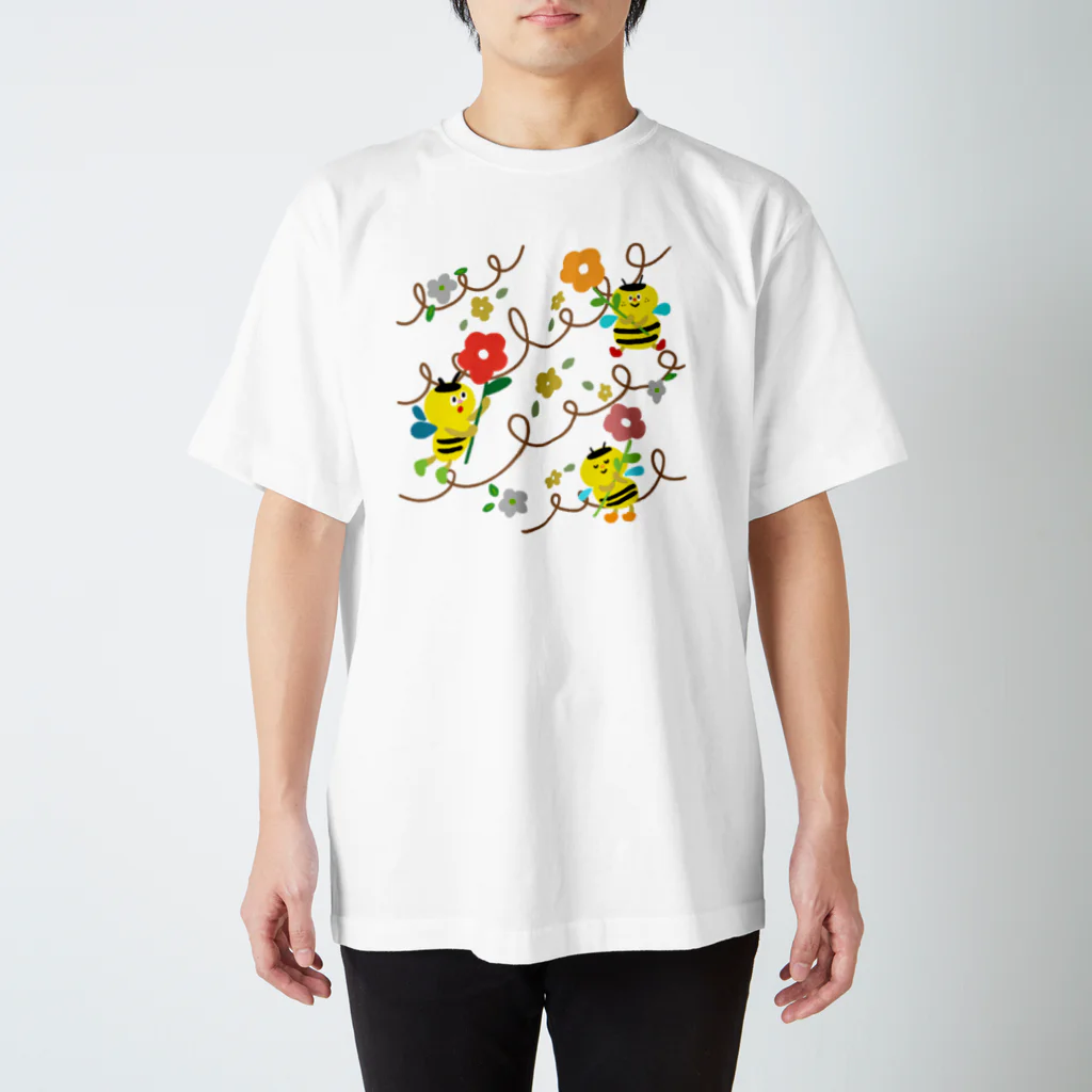 オーパルとレモンの木のミツバチ スタンダードTシャツ