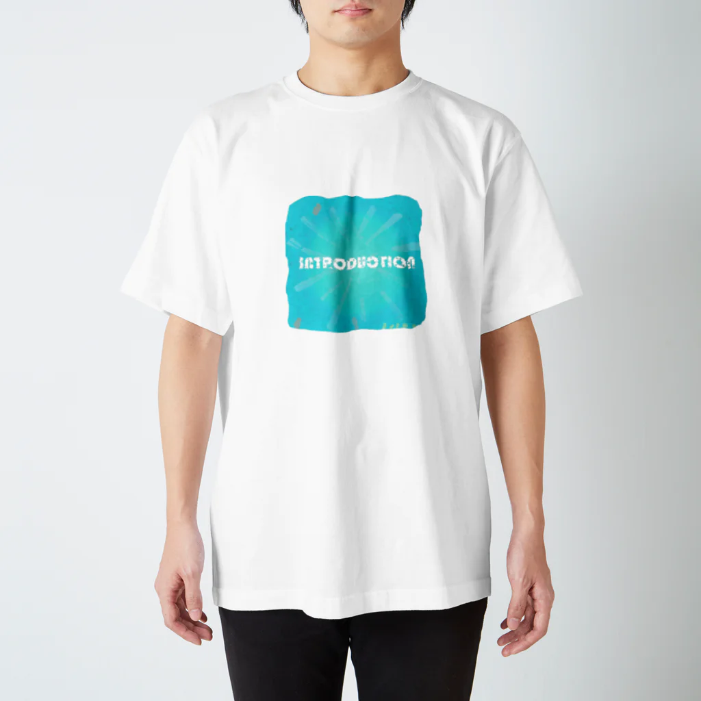 ta__k__の海底で寝そべったときのTシャツ スタンダードTシャツ