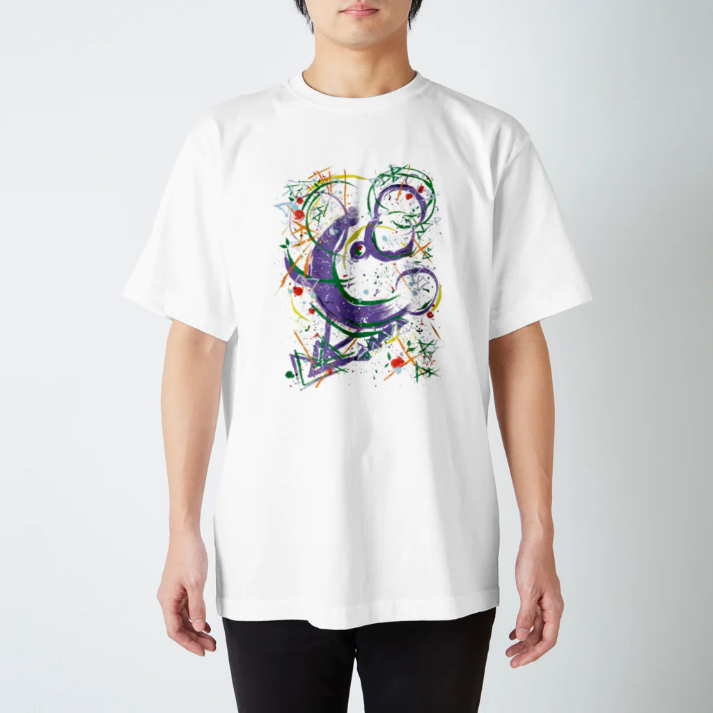 きさらぎ☆工房のさようなら、ありがとうＴシャツ（白） Regular Fit T-Shirt