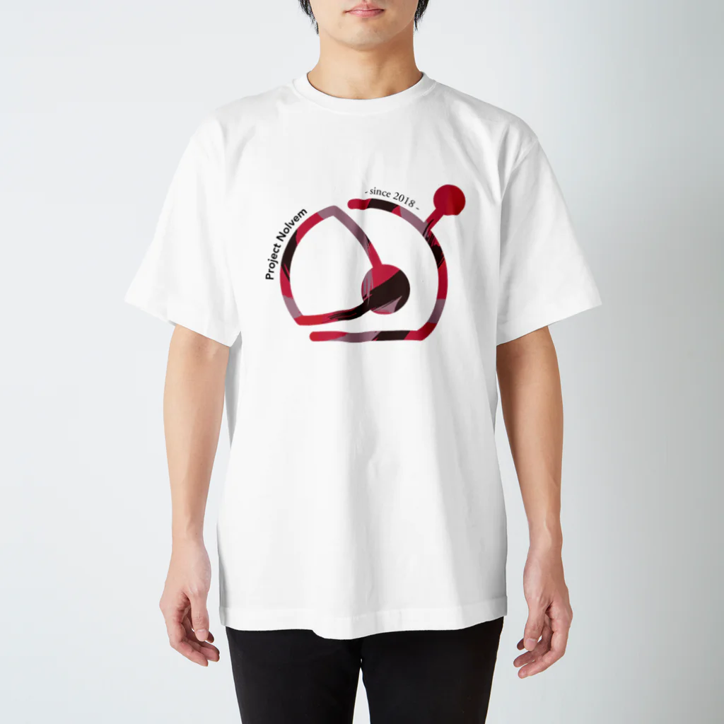 🐙('-' 🐙)ﾀｺのHELMET Tシャツ S1 スタンダードTシャツ