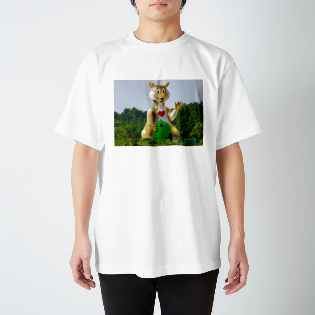 森とリスの遊園地　メルヘン村の幻のドン・グリスT5 スタンダードTシャツ