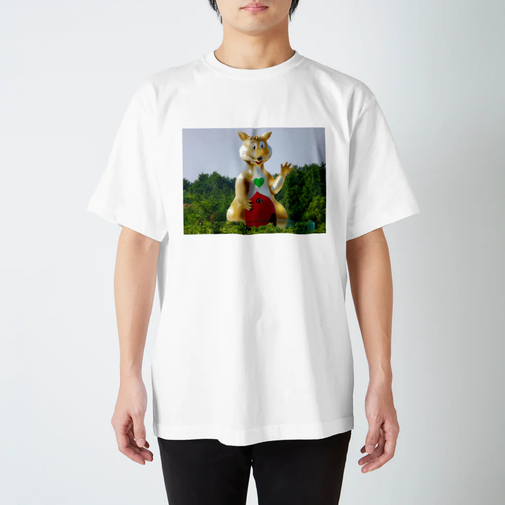 森とリスの遊園地　メルヘン村の幻のドン・グリスT6 スタンダードTシャツ