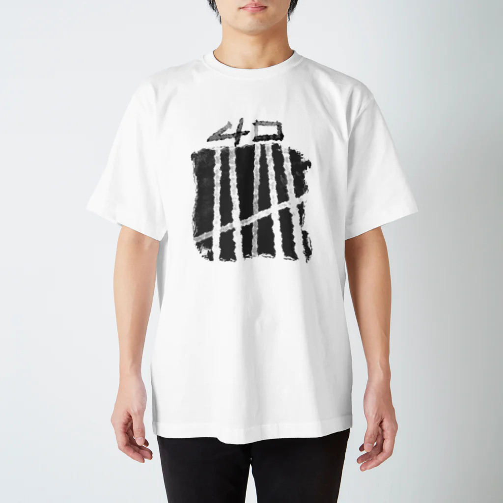 一点デザインの040:boxes Regular Fit T-Shirt