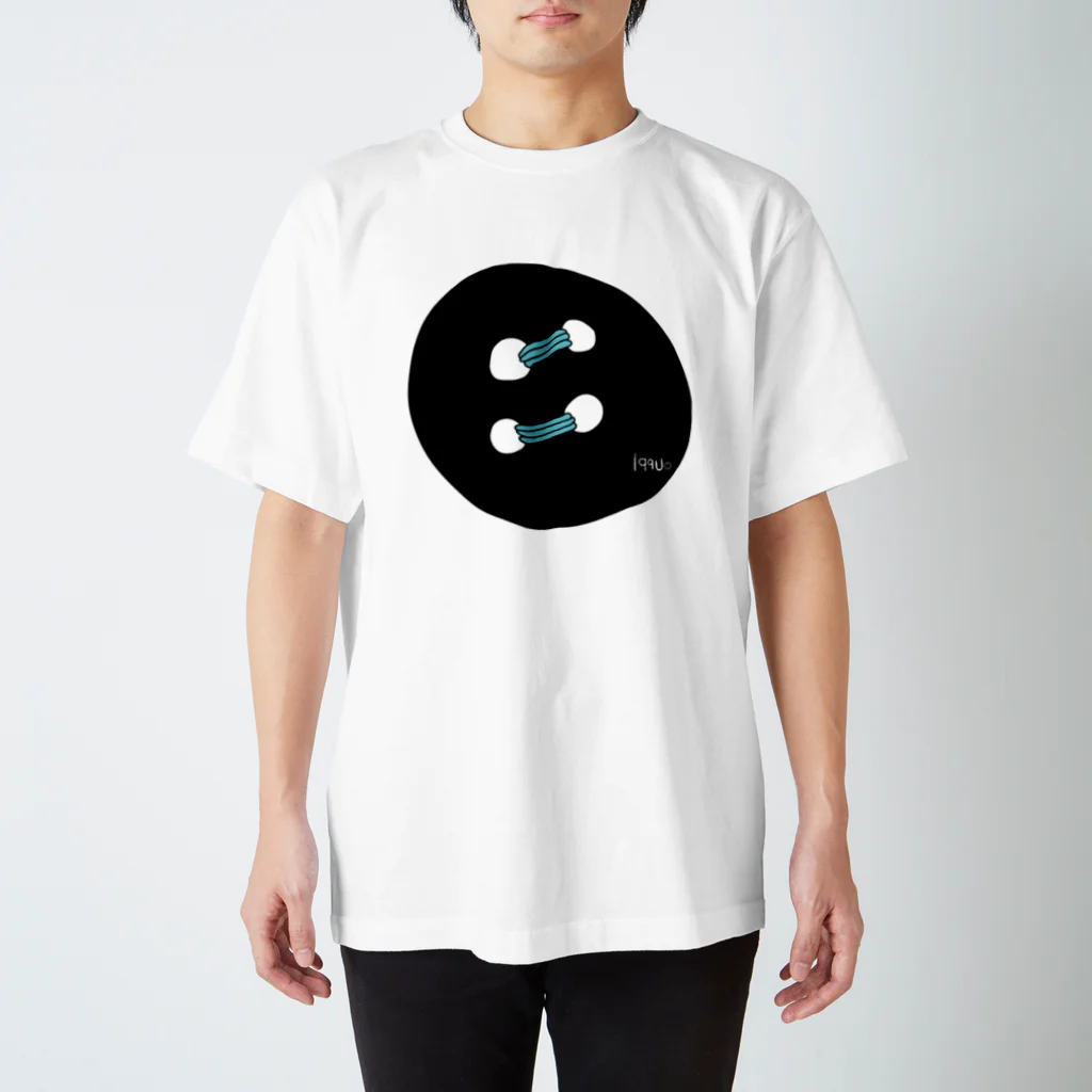 iqquのbuttonデザイン スタンダードTシャツ