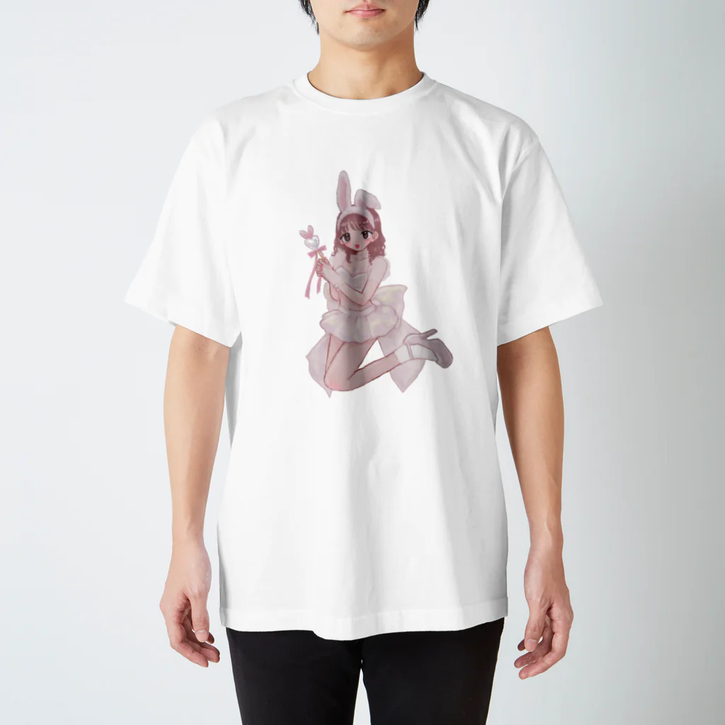 みつめのうさπ Regular Fit T-Shirt