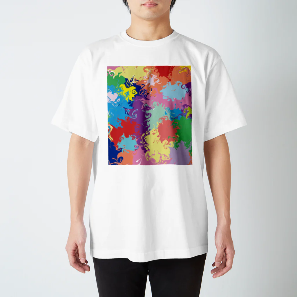 nanairoのmarbling Regular Fit T-Shirt