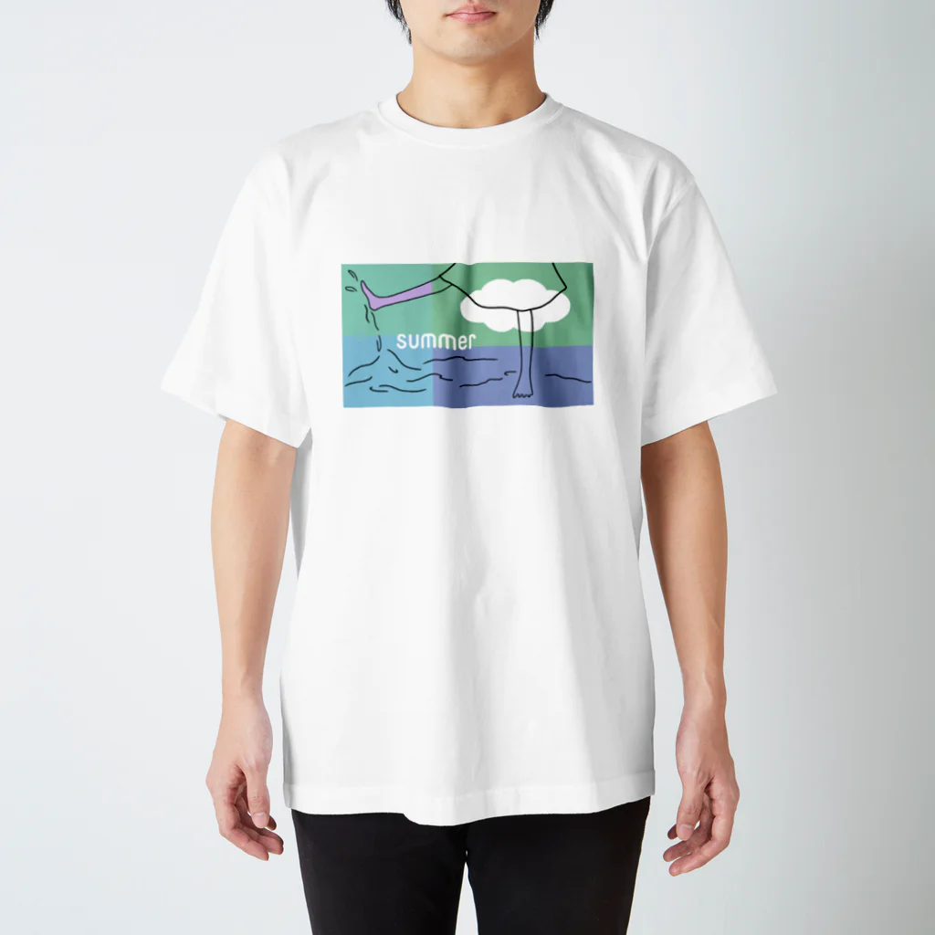 mojimojiのsummer スタンダードTシャツ