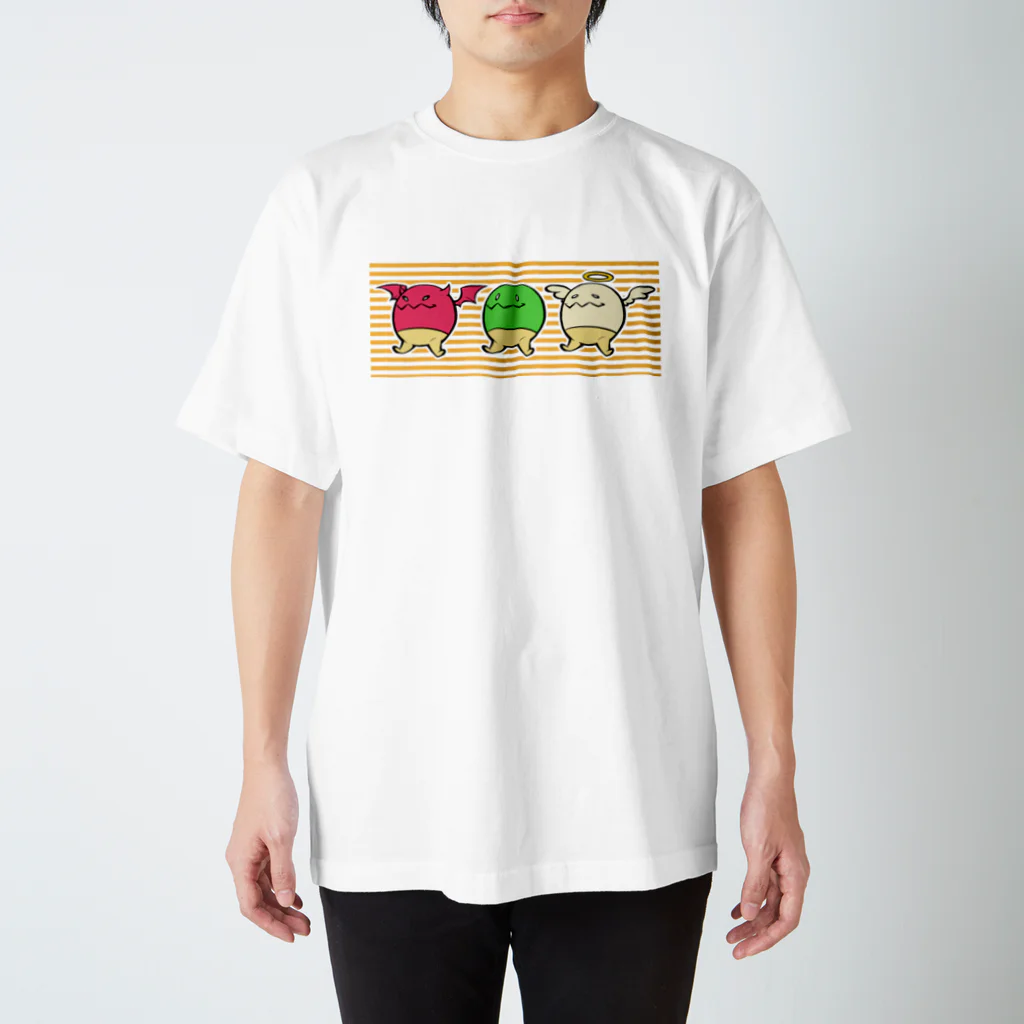 薮乃ランのかぷ丸トリオ（黄） Regular Fit T-Shirt
