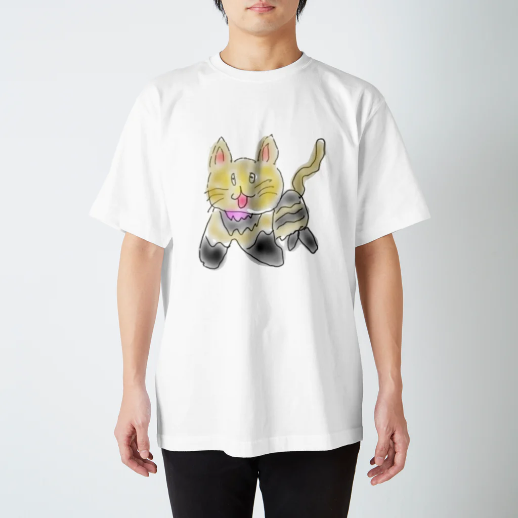 マクマク屋のお絵かきのネコのNEKO！ Regular Fit T-Shirt