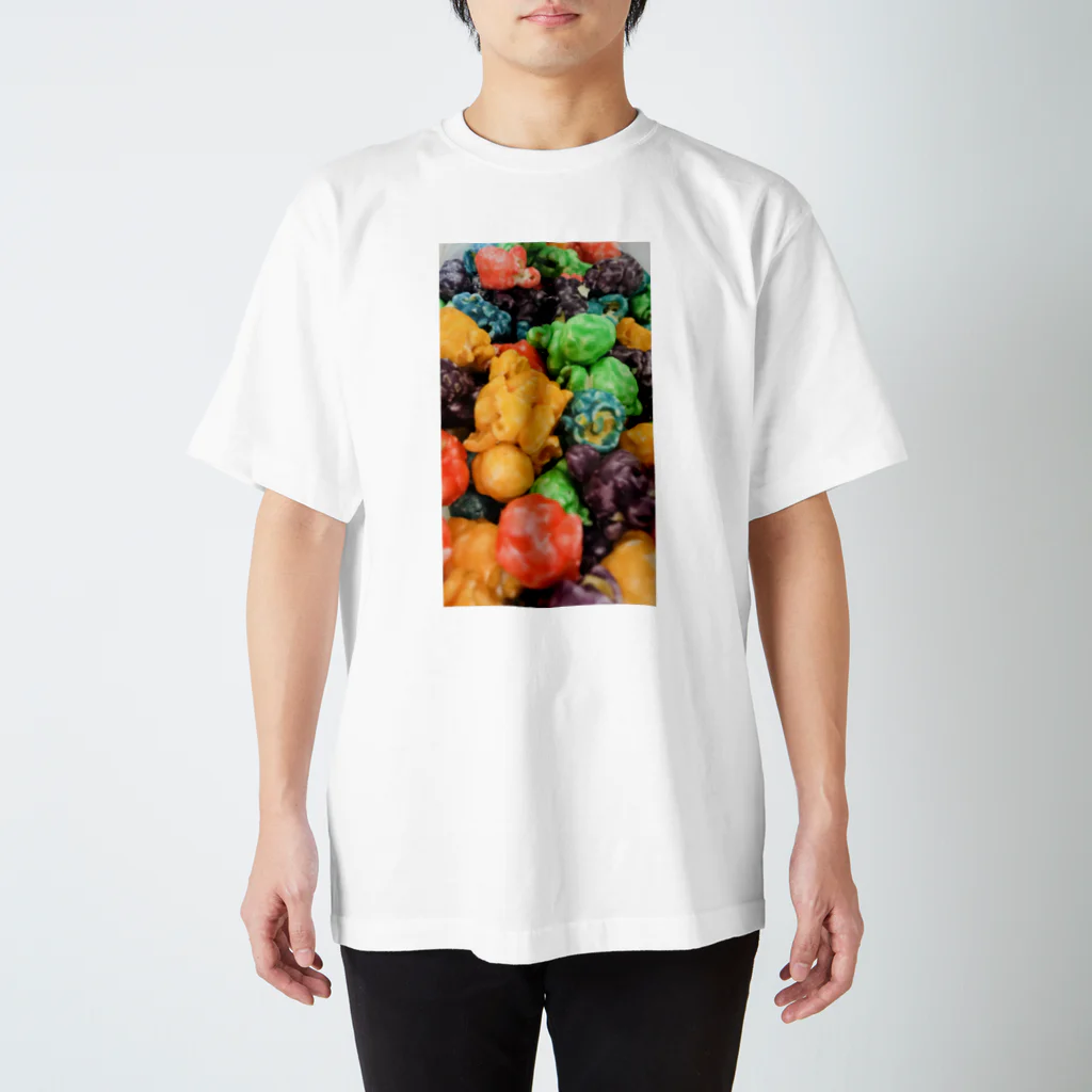 CLUB KOKUTEのcolorful popcorn スタンダードTシャツ