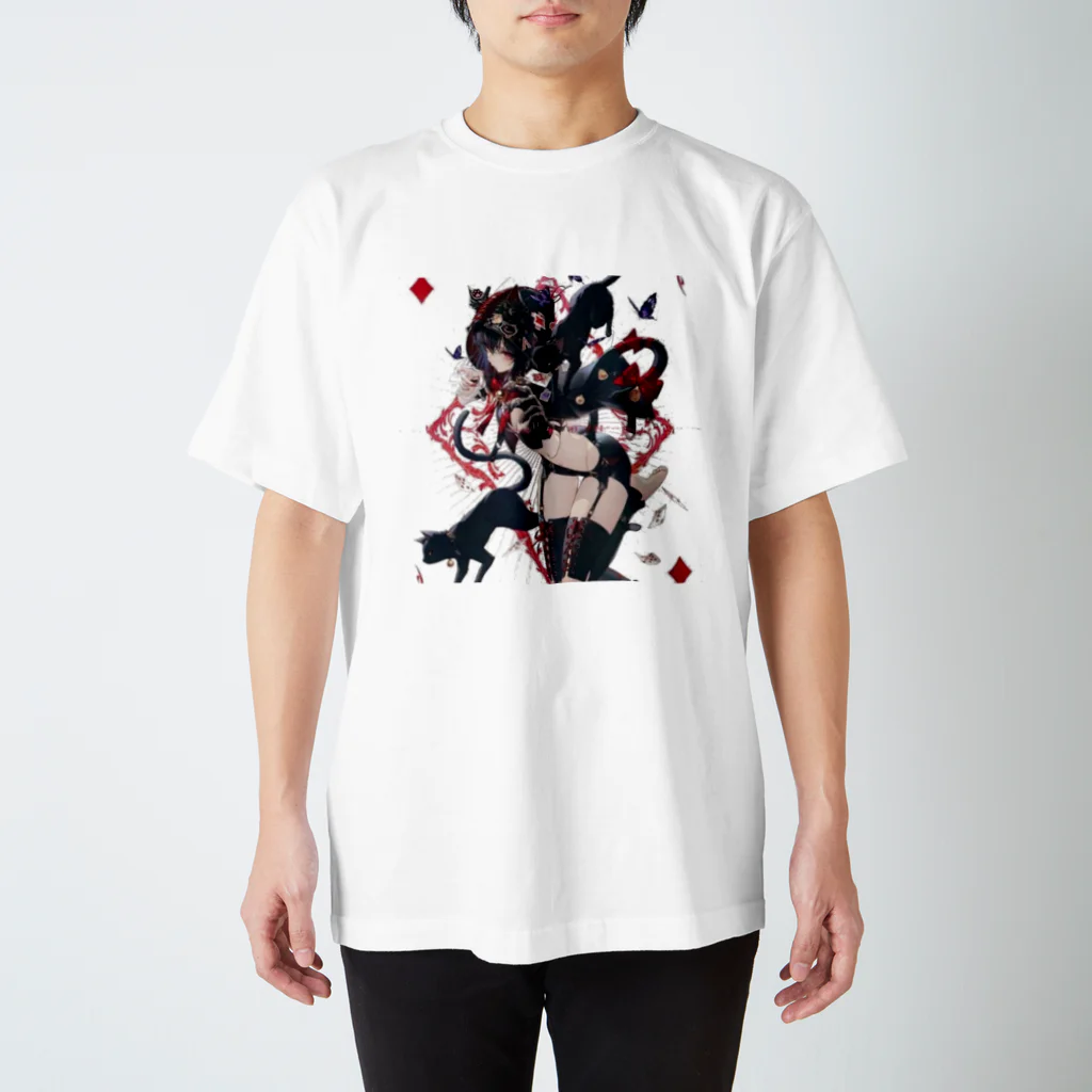 捨てのにゃーお？ Regular Fit T-Shirt