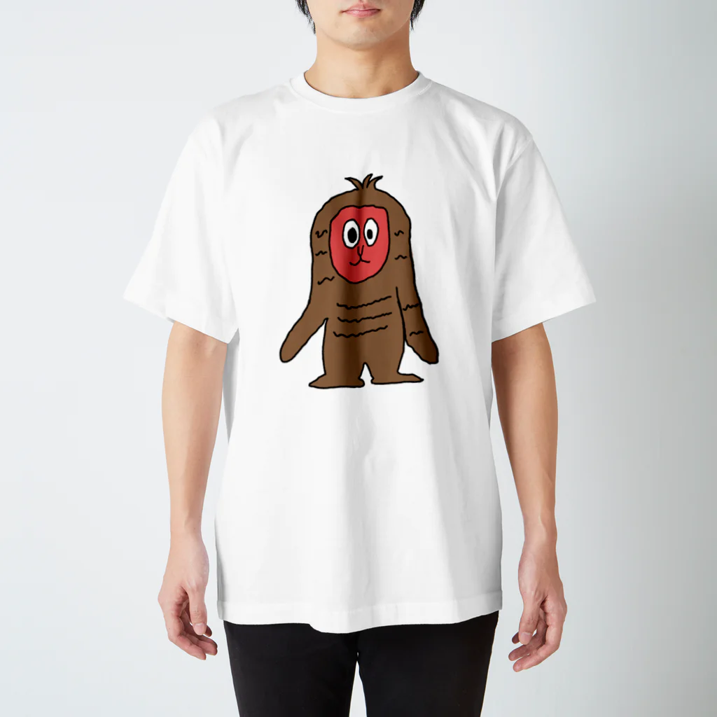 マクマク屋のお絵かきのサルのSARU！ Regular Fit T-Shirt