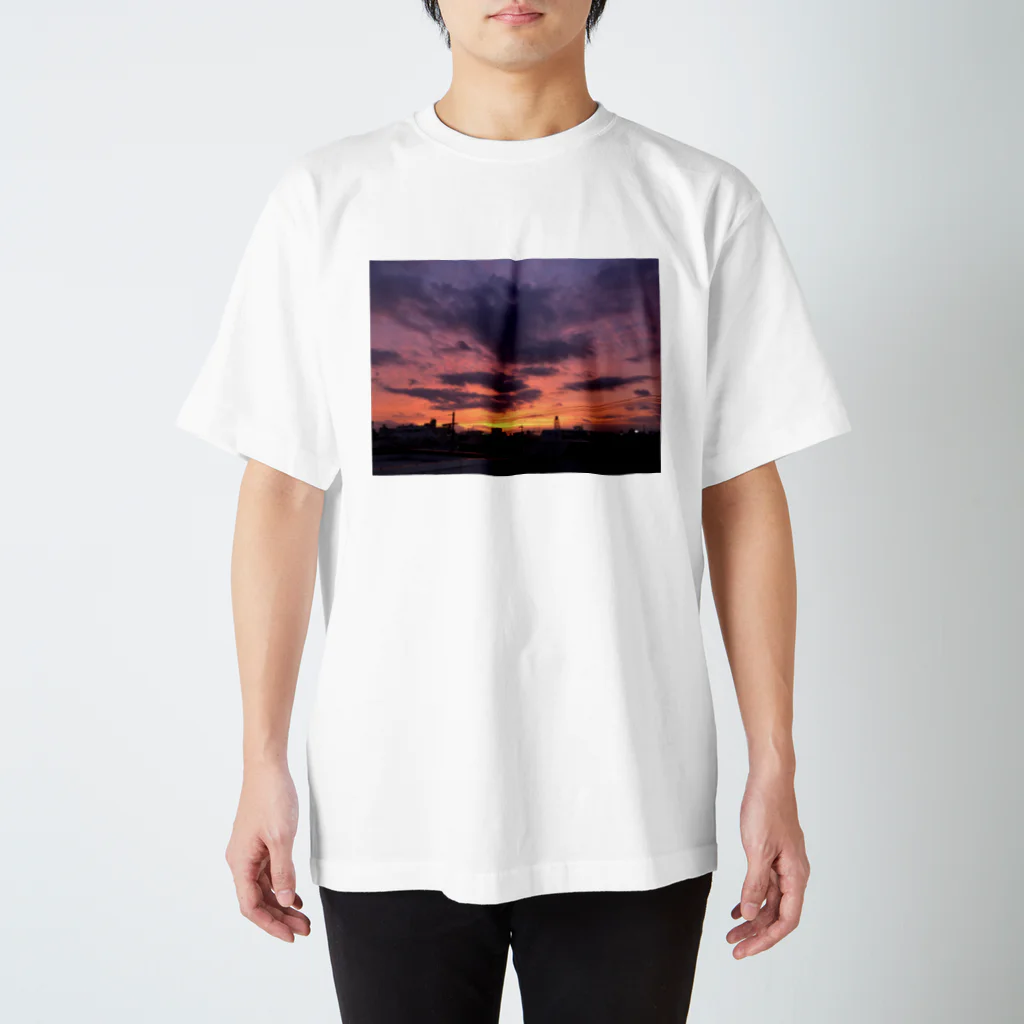 iamiの夏　夕暮れ空 スタンダードTシャツ