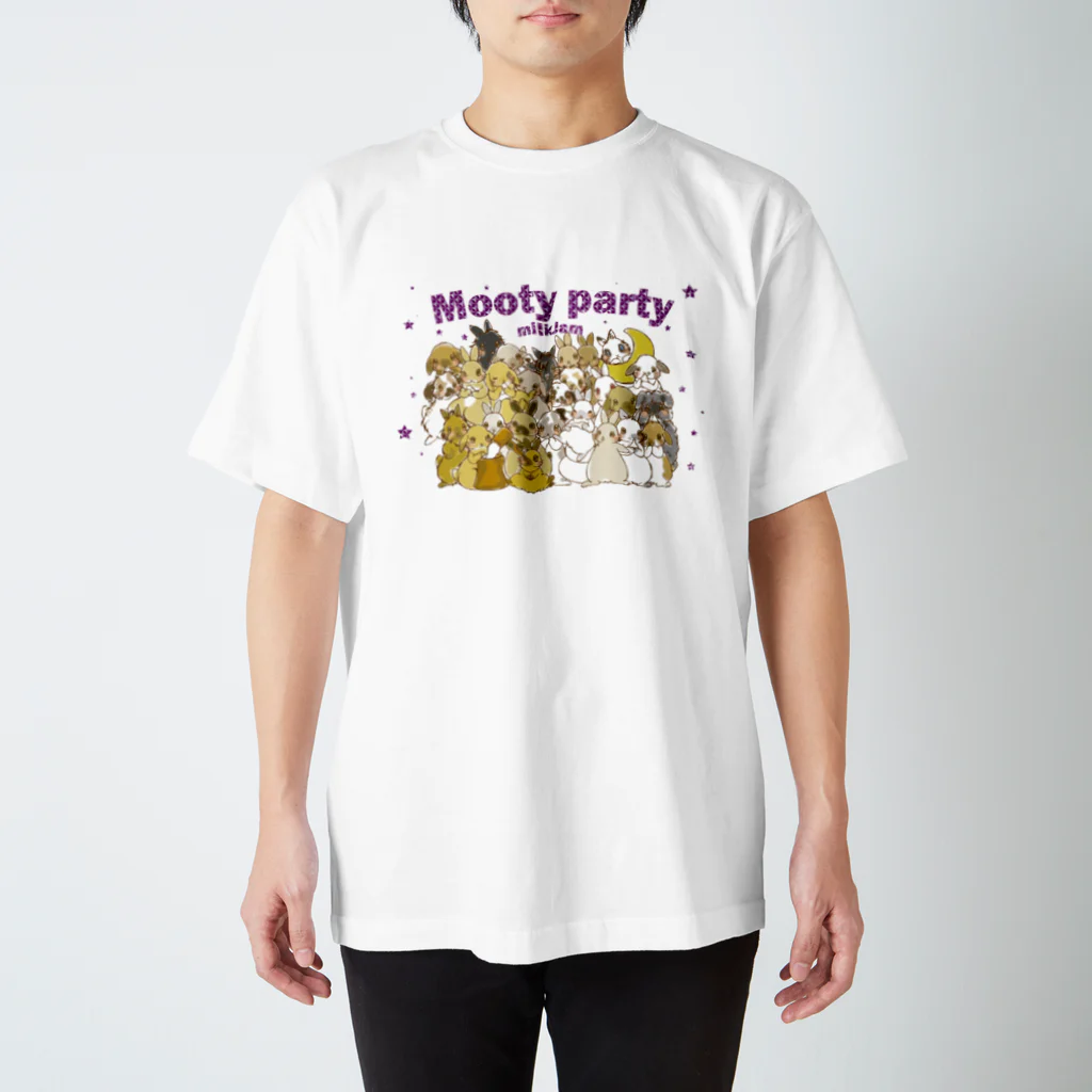 アトリエねぎやまの★Mooty party★ スタンダードTシャツ