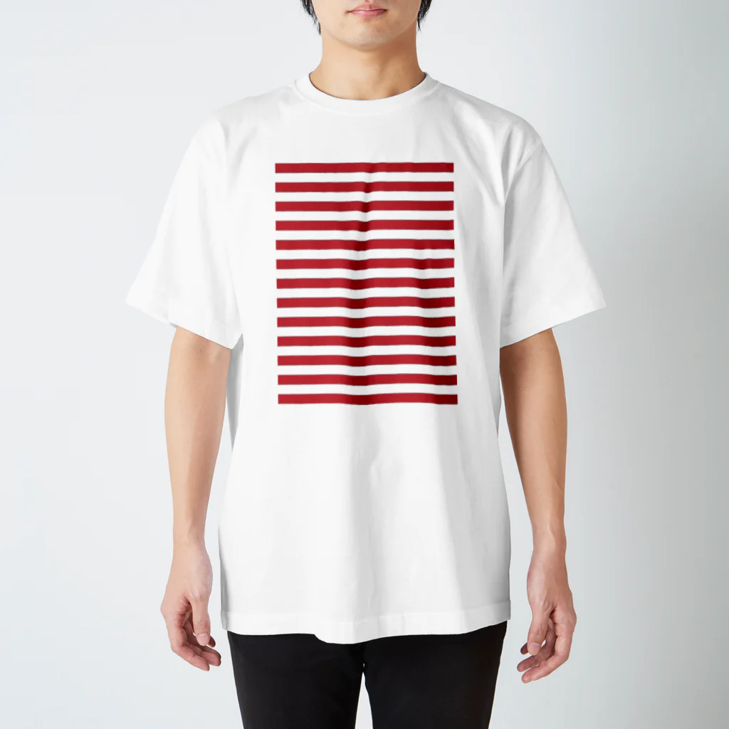 knightの細ボーダー Regular Fit T-Shirt