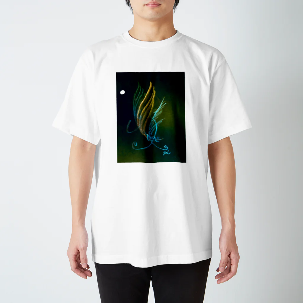 ガルアートのnight feather スタンダードTシャツ