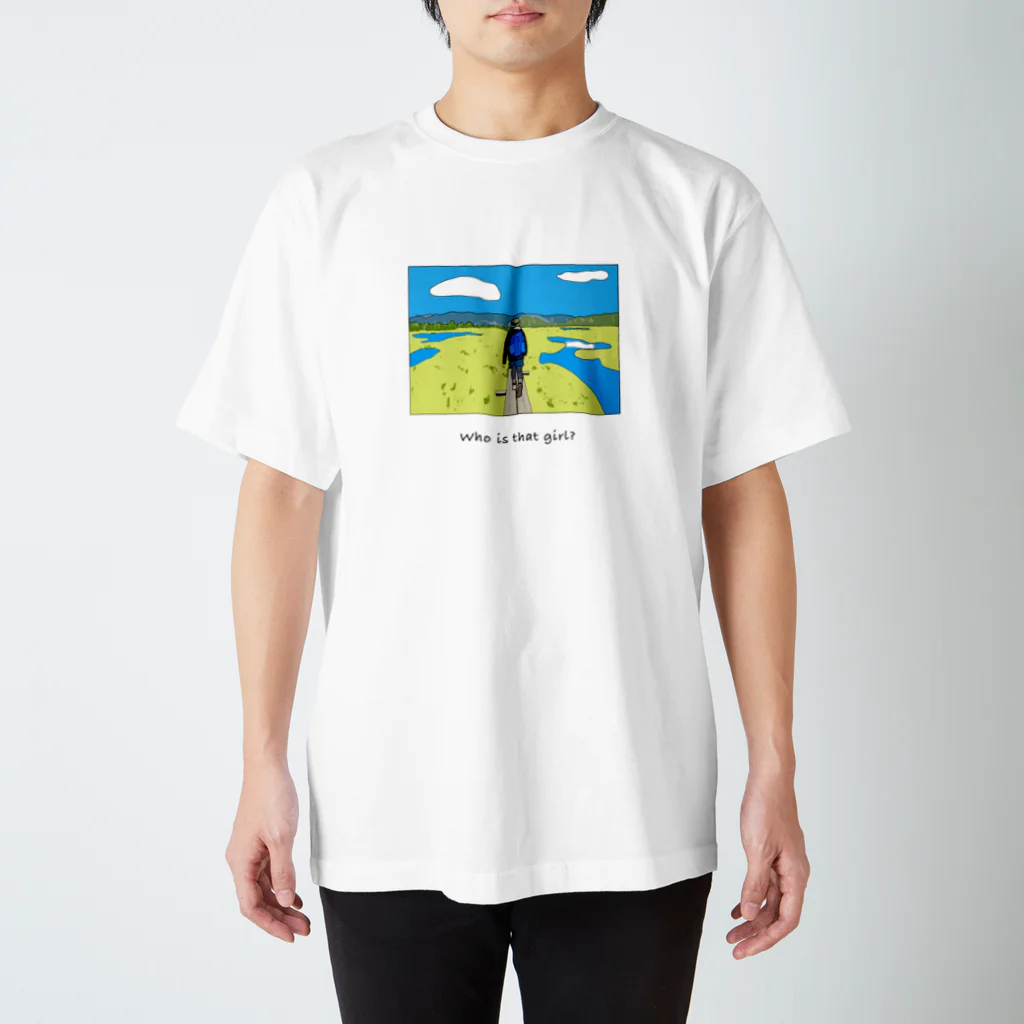 sho_ma's outdoorlifeの山ガール Regular Fit T-Shirt