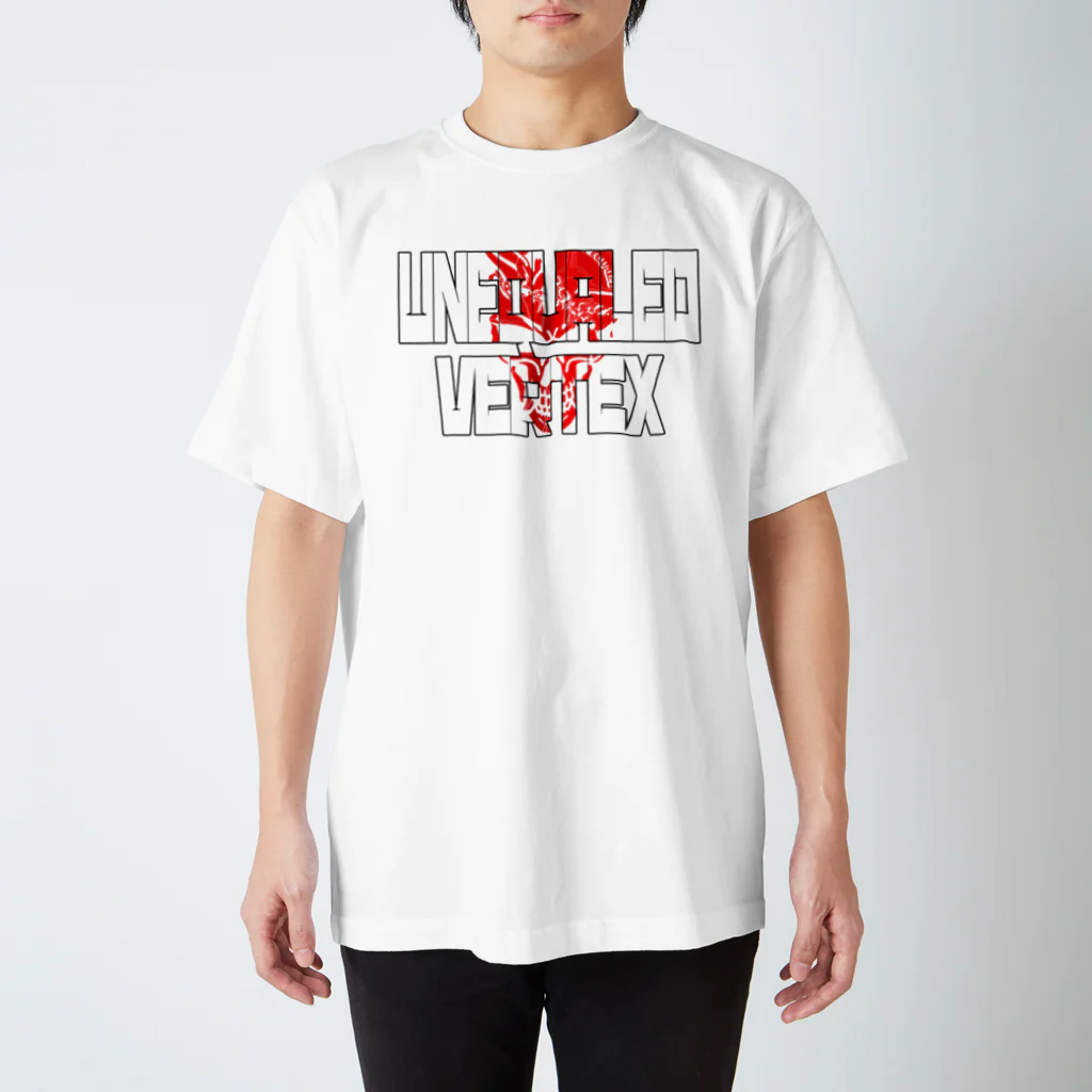 UNEQUALED/VERTEXのUNEQUALEDVERTEX Regular Fit T-Shirt