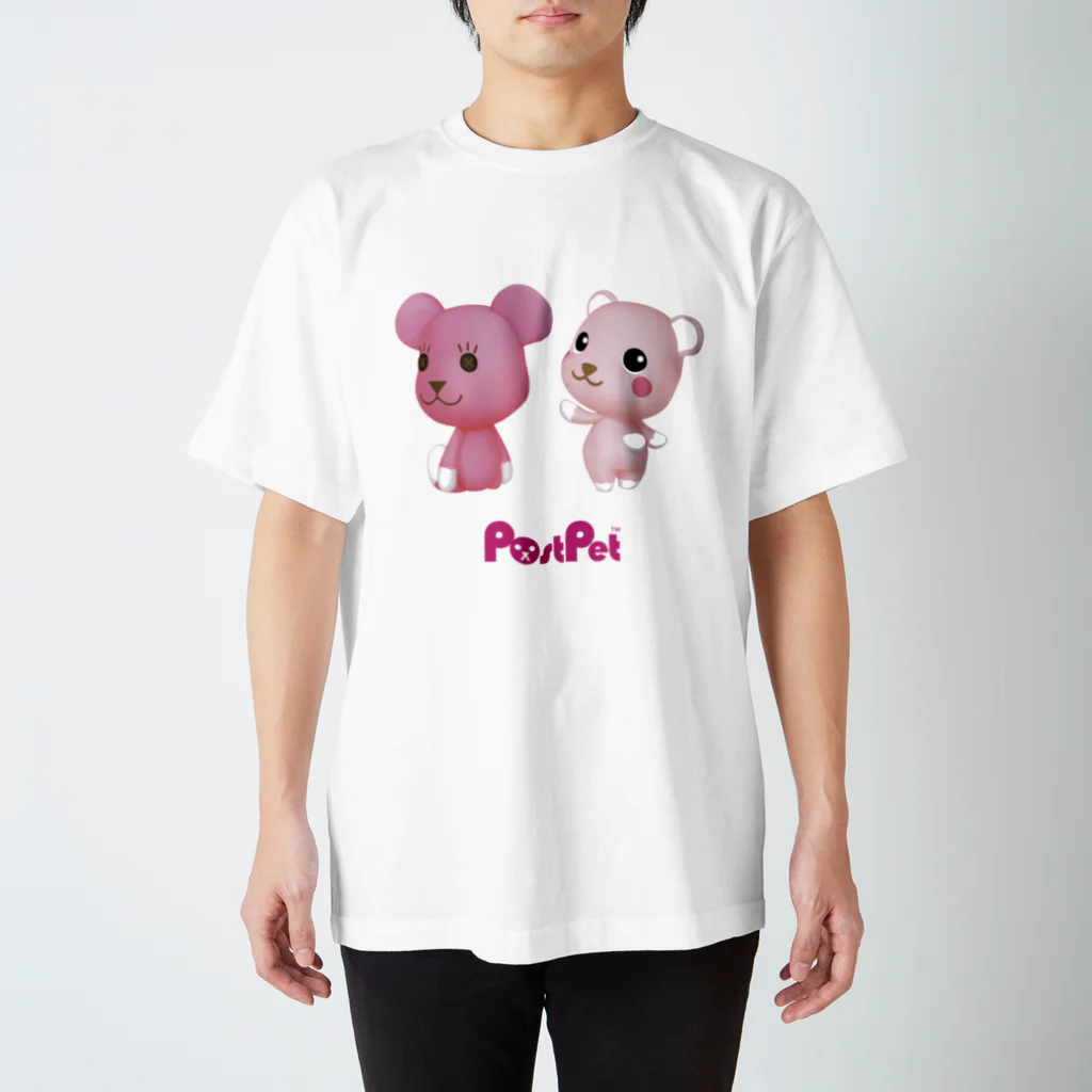 PostPet Official Shopの見返り美モモ＆美コモモ Regular Fit T-Shirt