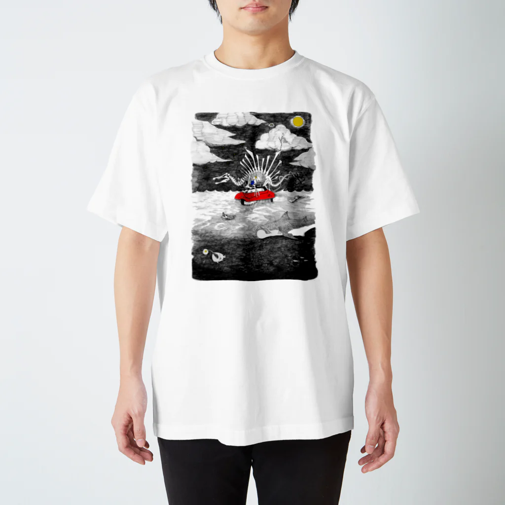 PELLONPEKKOの大海原の絵 スタンダードTシャツ