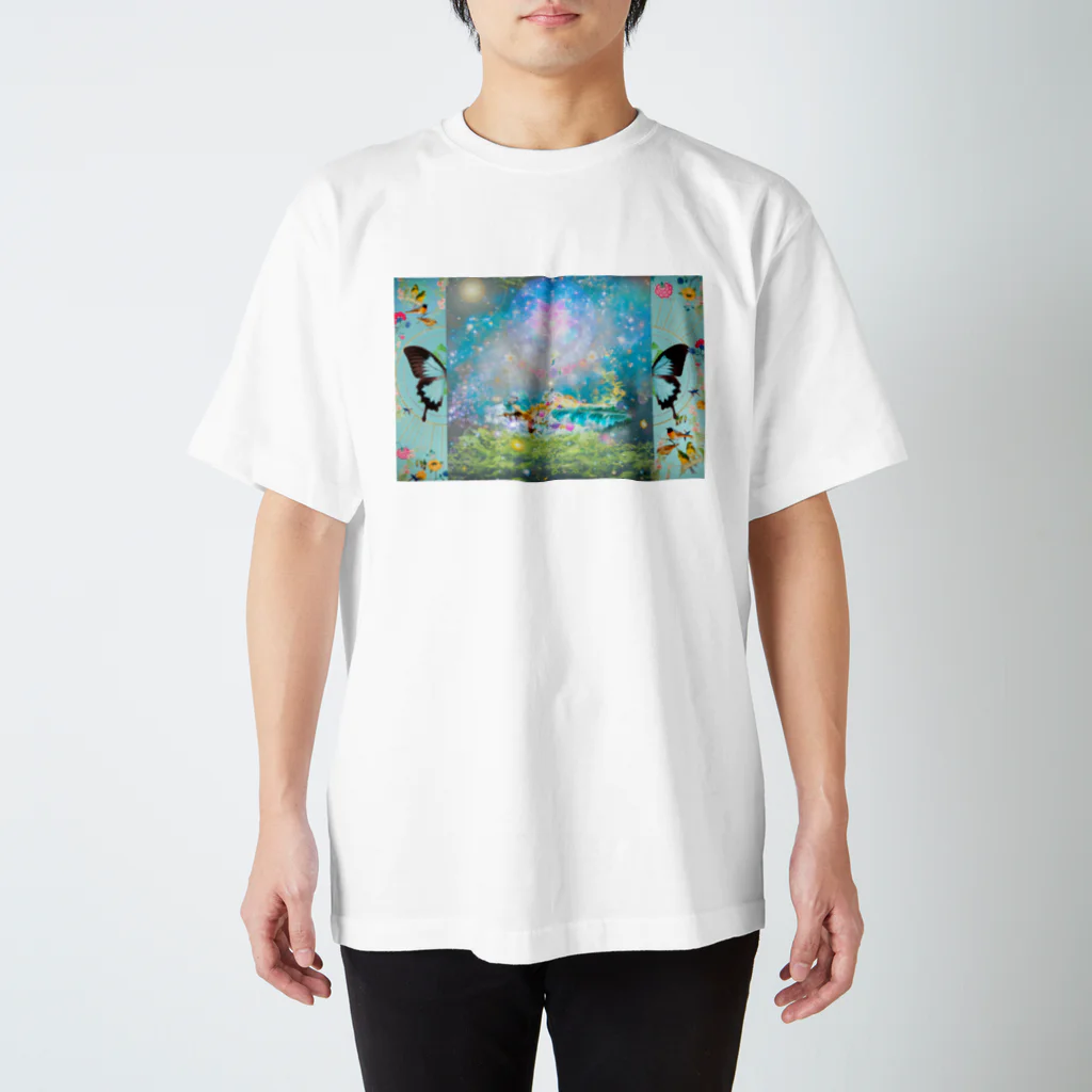 lumphini_Ako のシノワズリ風うちゅう スタンダードTシャツ