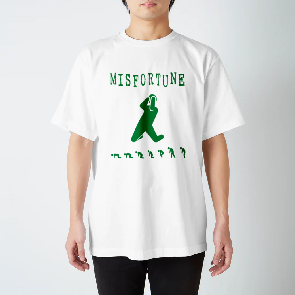 iwaokのMISFORTUNE-GR Regular Fit T-Shirt