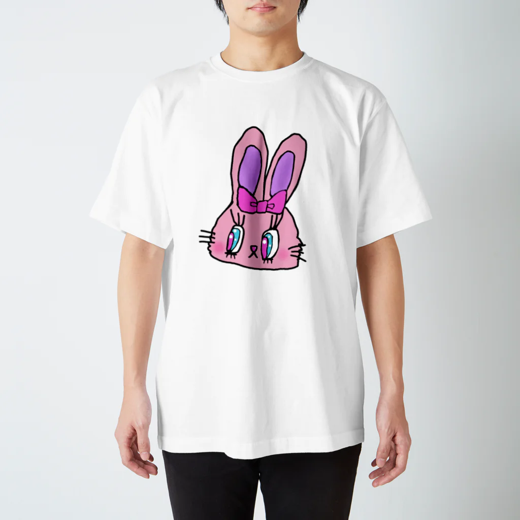 sarichamshopのちゃむらびちゃん スタンダードTシャツ